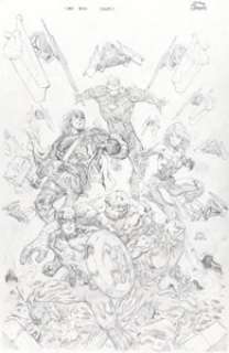 Ryan Stegman C2E2 2020 Marvel Comics‘ Empyre Program Guide Cover Original Art (Marvel/ReedPop, 2020).