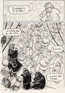 Cyril Pedrosa Trois Ombres Story Page 154 Original Art (Delcourt, 2007).