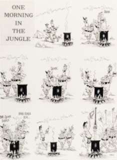 Don Martin MAD #113 Complete 1-Page Story Original Art (EC, 1967).