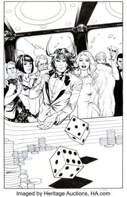 Emanuela Lupacchino Loki #1 Variant Cover Original Art (Marvel, 2019).