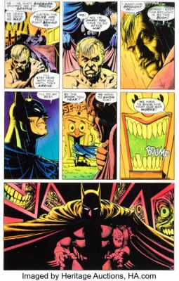 John Higgins Batman: The Killing Joke Story Page 38 Production Color Original Art (DC, 1988). | Heritage
