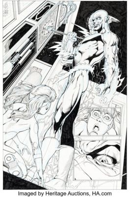 Ethan Van Sciver Flash: Rebirth #4 Story Page 10 Original Art (DC, 2010). | Heritage