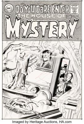 Neal Adams House of Mystery #176 Cover Original Art (DC, 1968). | Heritage