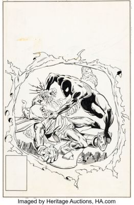 Larry Lieber and Joe Rubinstein The Amazing Spider-Man #275 Cover Element Original Art (Marvel, 1986). | Heritage