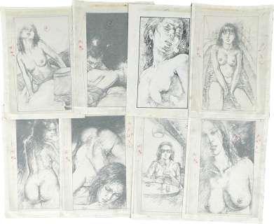 8 Hand-Drawn Illustrations by Kenichi Hatano | Mandarake (Big Web)