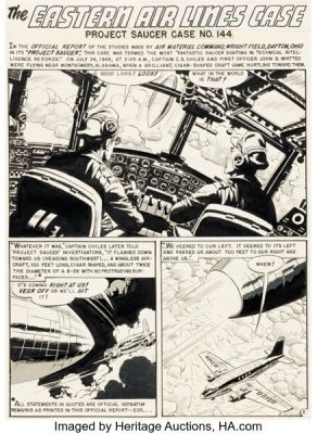 Wally Wood Weird Science-Fantasy #26 Complete 2-Page Story Original Art (EC, 1954). | Heritage