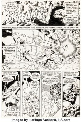 George Pérez and Romeo Tanghal The New Teen Titans #25 Story Page 20 Original Art (DC, 1982). | Heritage