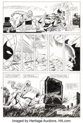 Mark "M. D." Bright and Al Williamson Spider-Man vs. Wolverine #1 Story Page 56 Original Art (Marvel, 1987). | Heritage