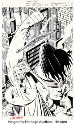 Lee Weeks and Jerry Ordway Batman Chronicles #7 Cover Original Art (DC, 1996). | Heritage
