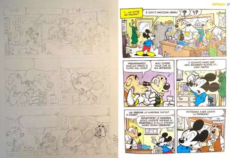 Casty (Andrea Castellan), Marco Nucci | Topolino I TL 3429-1P - “Io sono macchia nera” - Signed Original Comic Page by Casty - page 29 - (2021) | Catawiki