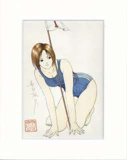 Masahiko Kikuni’s hand-drawn color illustration "The soul of the best man in Japan" | Mandarake (Big Web)