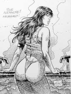 Eon | Eon - Dessin original dédicacé - Druuna au commencement | Catawiki