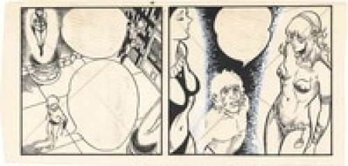 Buichi Terasawa Hand-drawn Comic Cel "Cobra" | Mandarake (Big Web)