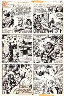 Dave Hunt Rick Hoberg - what if? 10 pg 42 (marvel, 1978) 1st jane foster as thor
