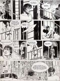 Manara - Giuseppe Bergman, planche n°4 Ã  l‘encre de…