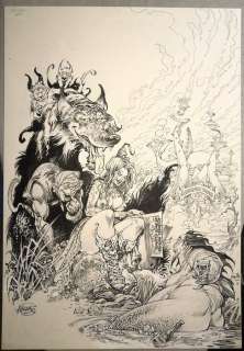 Aouamri, Mohamed - 1 Original drawing - Mortepierre - 2001 | Catawiki