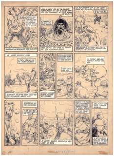 Laudy, Jacques - 1 Planche originale + album luxe - La Légende des quatre fils Aymon - 1946 | Catawiki