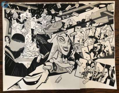 Riley Rossmo | Harley Quinn Issue 13 Page 2-3 | Felix Comic Art