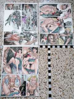 Malik (Alias Phénix) - 3 Original colour page - Passion at Notre Dame - 2003 | Catawiki