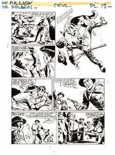 Marcello, Carlo Raffaele - 4 Original page - Rin Tin Tin et Rusty #58 - "Un million de dollars" - 1961 | Catawiki