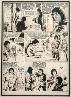 Rosinski, Grzegorz - 1 Original page - Thorgal T15 - Le Maître des montagnes - 1989 | Catawiki