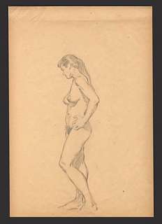 FRAZETTA : NUDE FEMALE Sketch | ComicConnect