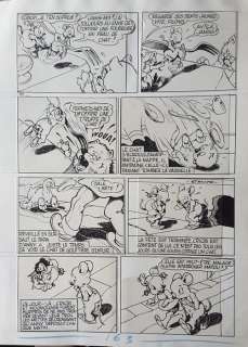 Calvo, Edmond-François - 1 Original page - Cricri souris d’appartement - (années 1950) | Catawiki