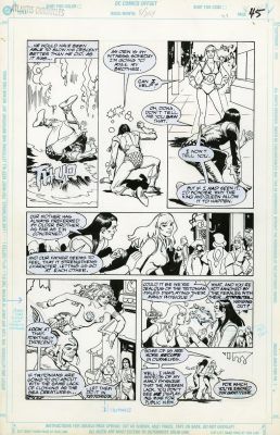 Esteban Maroto | The Atlantis Chronicles n.5 p.45 (DC) | Pop Art Collector