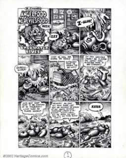Robert Crumb - Original Art for Snatch Comics, Complete 3-Page Story "Backwater Blues" (Unknown, circa - | Heritage