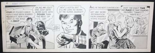 Alfred Andriola | Kerry Drake Daily Strip - 5/11/19?? Signed | Anthony’s Comic Book Art