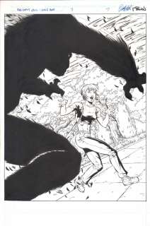 Mark Irwin, Ryan Odagawa - Resident Evil Magazine #3 (1998) Wolf Hunt 3 Pg 7 Splash Jill Valentine