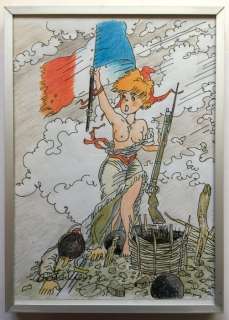 Wasterlain, Marc | Original illustration  - Sarah Spits | Catawiki