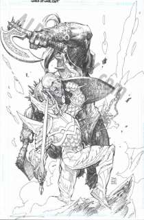 Jim Lee - world of warcraft issue promotional page cover