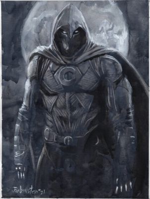 Joe Rubinstein | Moon Knight Painting | Joe Rubinstein
