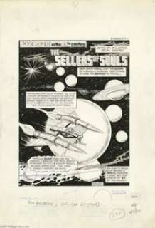 Mike Roy - Buck Rogers in the 25th Century #16 Complete 32-page Story, "The Sellers of Souls" Original Art -