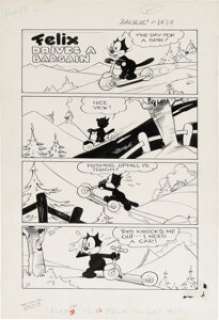 Otto Messmer and Joe Oriolo - Felix the Cat #20, Complete 16-page Story "Felix Drives a Bargain" -