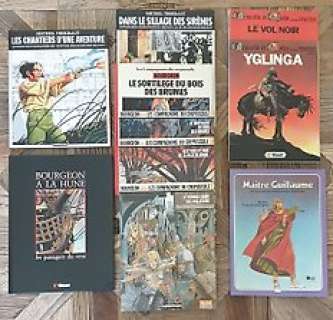 François Bourgeon - 7x C + 3x B - EO/Ré - 10 Album - 1981/1994