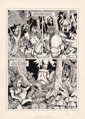 Krzysztof Różański (Kris) | Oxana, strona 2 | Galeria Komiksu