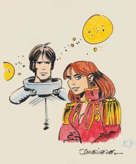 Jean-Claude Mézières (1938-2022) et Evelyne Tranlé (née en 1940)… | Fauve Paris