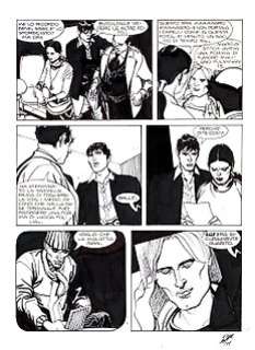 Mari, Nicola - 1 Original page - Dylan Dog #234 - "l’ultimo arcano" - 2006 | Catawiki