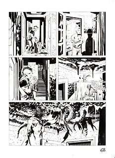 Baggi, Alessandro - 3 Original page - Dylan Dog Gigante #21 - "il parassita" - 2012 | Catawiki