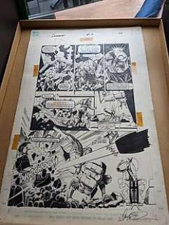 Denys Cowan | Denys Cowan - 1 Original page - Deathlok - #3 page 40 - 1991 | Catawiki