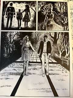 Montanari & Grassani - 2 Original page - Dylan Dog - Old boy "Il Posto delle Ombre" | Catawiki