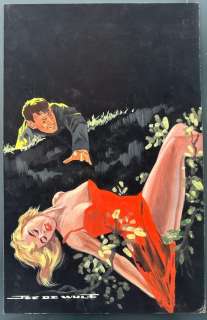 De Wulf, Jef - 1 Original colour drawing - Collection Arabesque - 1970 | Catawiki