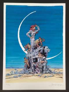 Mézières, Jean-Claude - 1 Offset Print - Valerian et Laureline - Festival d’Audincourt - 2005 | Catawiki