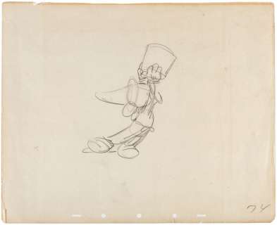 FANTASIA MICKEY MOUSE AS SORCERER’S APPRENTICE ORIGINAL ART PAIR & ORIGINAL RELEASE STILL. | Hake’s