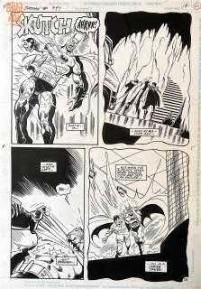 Dick Giordano Jim Aparo - Batman #497 P.18 (Dc, 1992) ‘Knightfall‘ / ‘Broken Bat‘