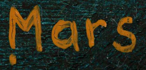 CHRIS MARS "PUT IT TO REST MACHINE" ORIGINAL PAINTING. | Hake’s