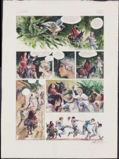 Follet, René - 1 Original colour page - Shelena - 2005 | Catawiki