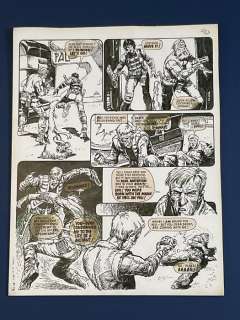 Ezquerra, Carlos - 1 Original page - Strontium Dog - Journey Into Hell (part 3) - 2nd page - 1979 | Catawiki